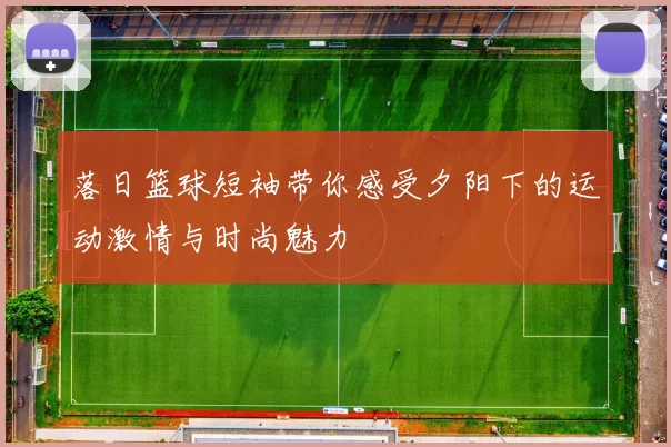 落日篮球短袖带你感受夕阳下的运动激情与时尚魅力