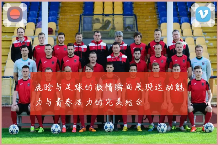 鹿晗与足球的激情瞬间展现运动魅力与青春活力的完美结合